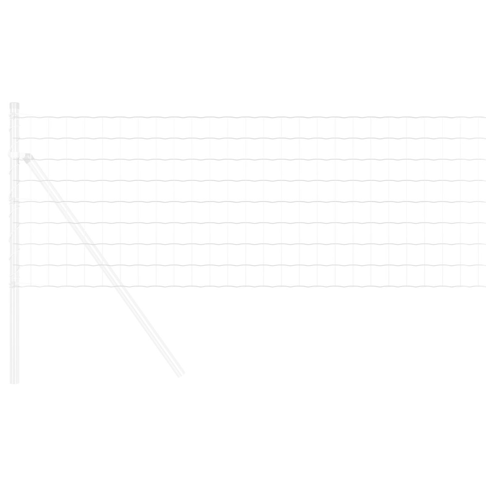 Produktbild för Eurogärdsel 0,8 x 25 m PVC-belagt järn