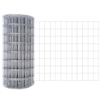 Produktbild för Eurogärdsel 0,4 x 50 m PVC-belagt järn