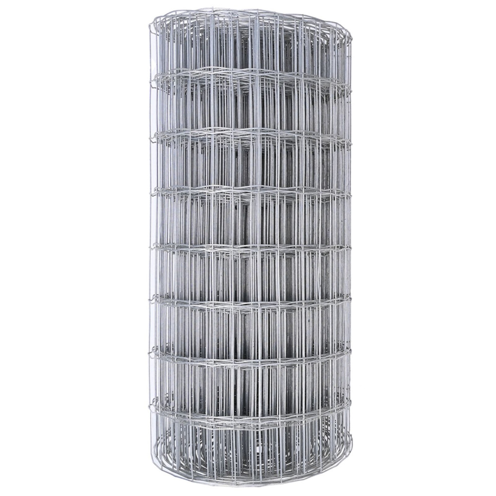 Produktbild för Eurogärdsel 0,4 x 50 m PVC-belagt järn