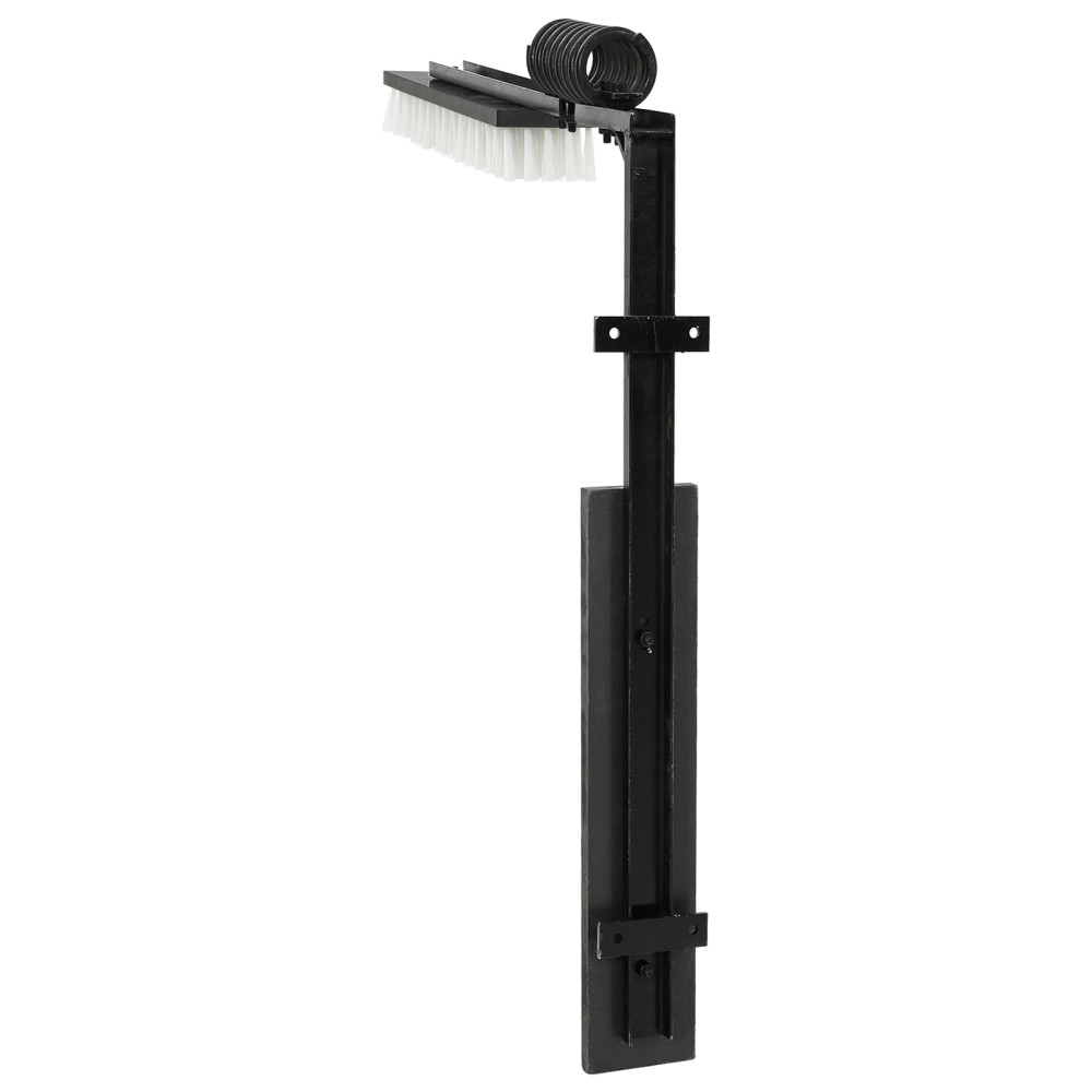 Produktbild för Kossborstar Justerbar Svart och Vitt 84 x 10 x 91 cm PVC