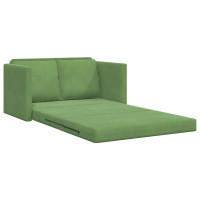 Produktbild för Soffsäng Ljusgrön 204 x 122 x 60 cm Sammet