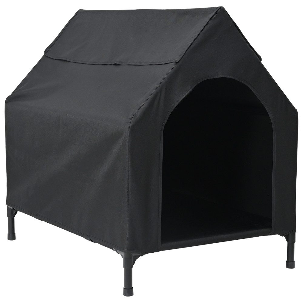 Produktbild för Djurhus Svart 90 x 65 x 83 cm Stål