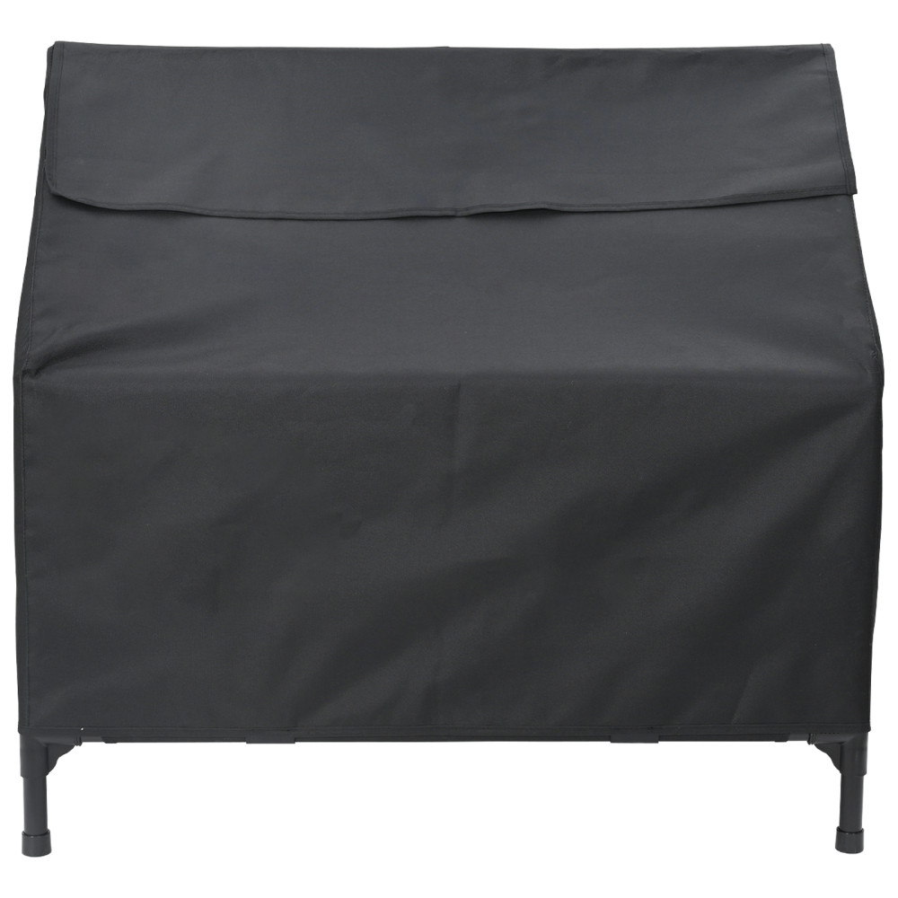 Produktbild för Djurhus Svart 90 x 65 x 83 cm Stål