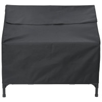 Produktbild för Djurhus Svart 90 x 65 x 83 cm Stål