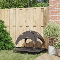 Produktbild för Hundsäng Brun 90 x 81 x 80,5 cm Stål