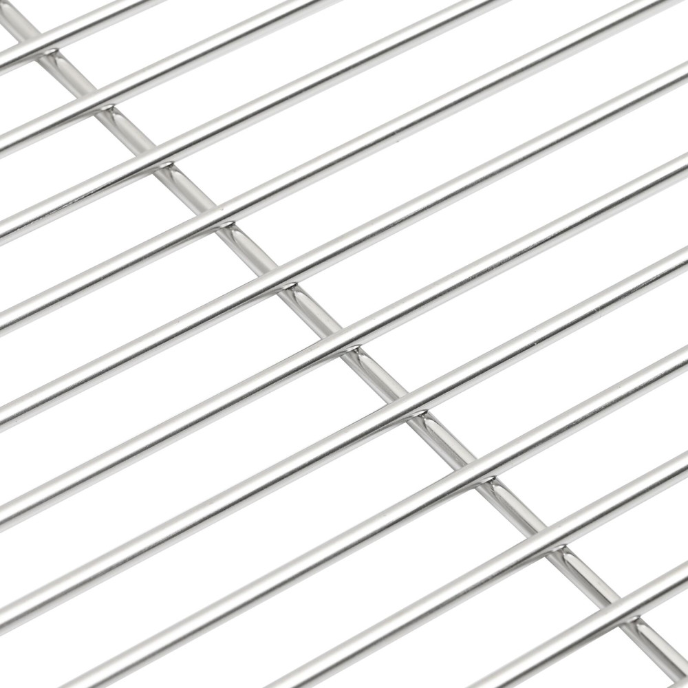Produktbild för Grillgaller Silver 43 x 43 cm Rostfritt stål