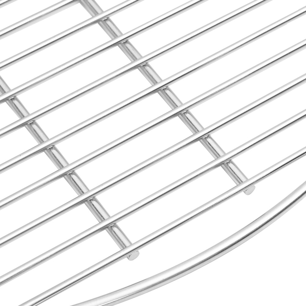 Produktbild för Grillgaller Silver 60 x 60 cm Rostfritt stål