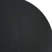 Produktbild för Bottenmatta för pool Svart Ø 244 cm Syntetiskt tyg