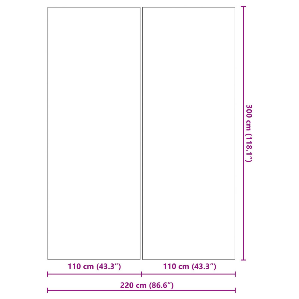 Produktbild för Bottenmatta för pool Svart 300 x 220 x 0,1 cm Syntetiskt tyg