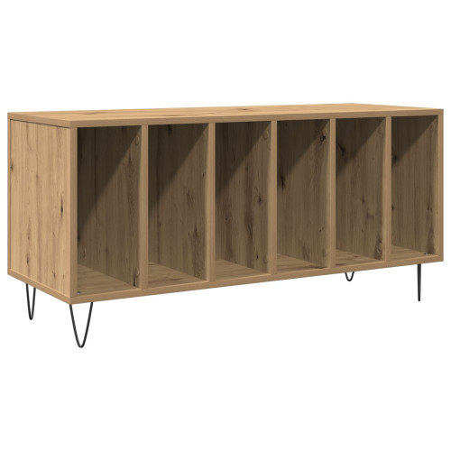 vidaXL Skivskåp med hylla Gammalt trä 100 x 38 x 48 cm Konstruerat trä