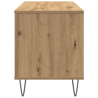 Produktbild för Skivskåp med hylla Gammalt trä 100 x 38 x 48 cm Konstruerat trä