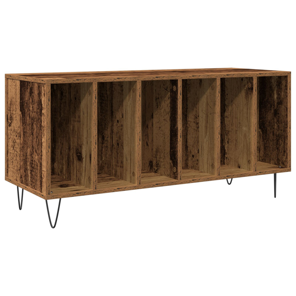 Produktbild för Skivskåp med hylla artisan ek 100 x 38 x 48 cm Konstruerat trä