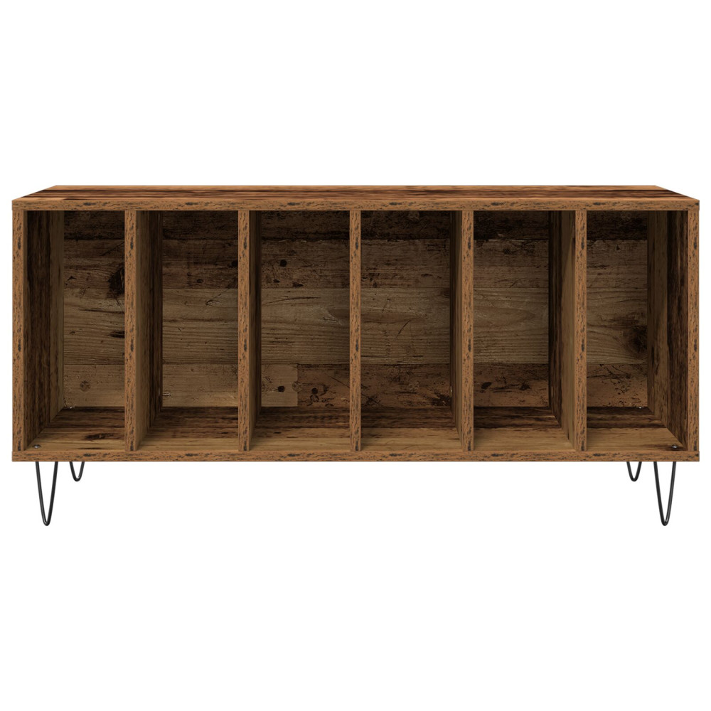 Produktbild för Skivskåp med hylla artisan ek 100 x 38 x 48 cm Konstruerat trä