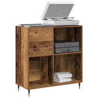 Produktbild för Skivskåp med hylla artisan ek 85 x 38 x 89 cm Konstruerat trä