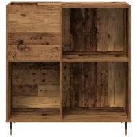 Produktbild för Skivskåp med hylla artisan ek 85 x 38 x 89 cm Konstruerat trä