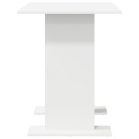 Produktbild för Matbord Vit 110 x 60 x 75 cm Konstruerat trä