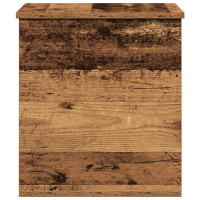 Produktbild för Förvaringslåda Gammalt trä 40 x 42 x 46 cm Konstruerat trä
