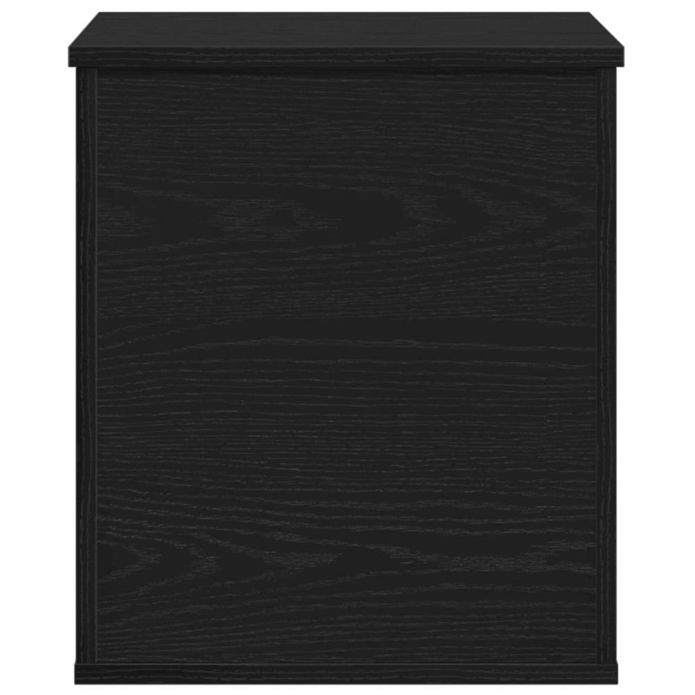 Produktbild för Förvaringslåda Svart Ek 40 x 42 x 46 cm Konstruerat trä