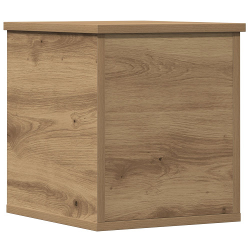 vidaXL Förvaringslåda Artisan Ek 30 x 35 x 35 cm Konstruerat trä