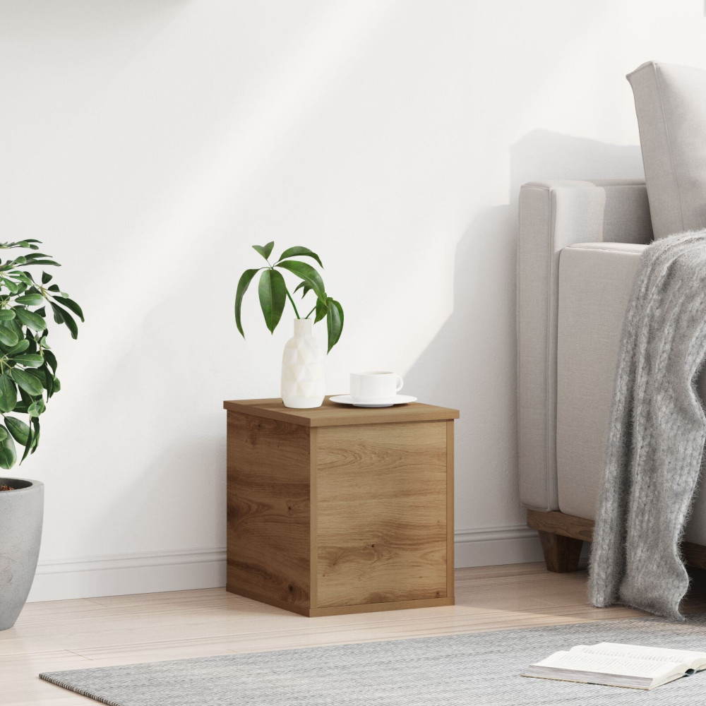Produktbild för Förvaringslåda Artisan Ek 30 x 35 x 35 cm Konstruerat trä