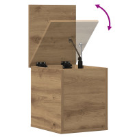 Produktbild för Förvaringslåda Artisan Ek 30 x 35 x 35 cm Konstruerat trä
