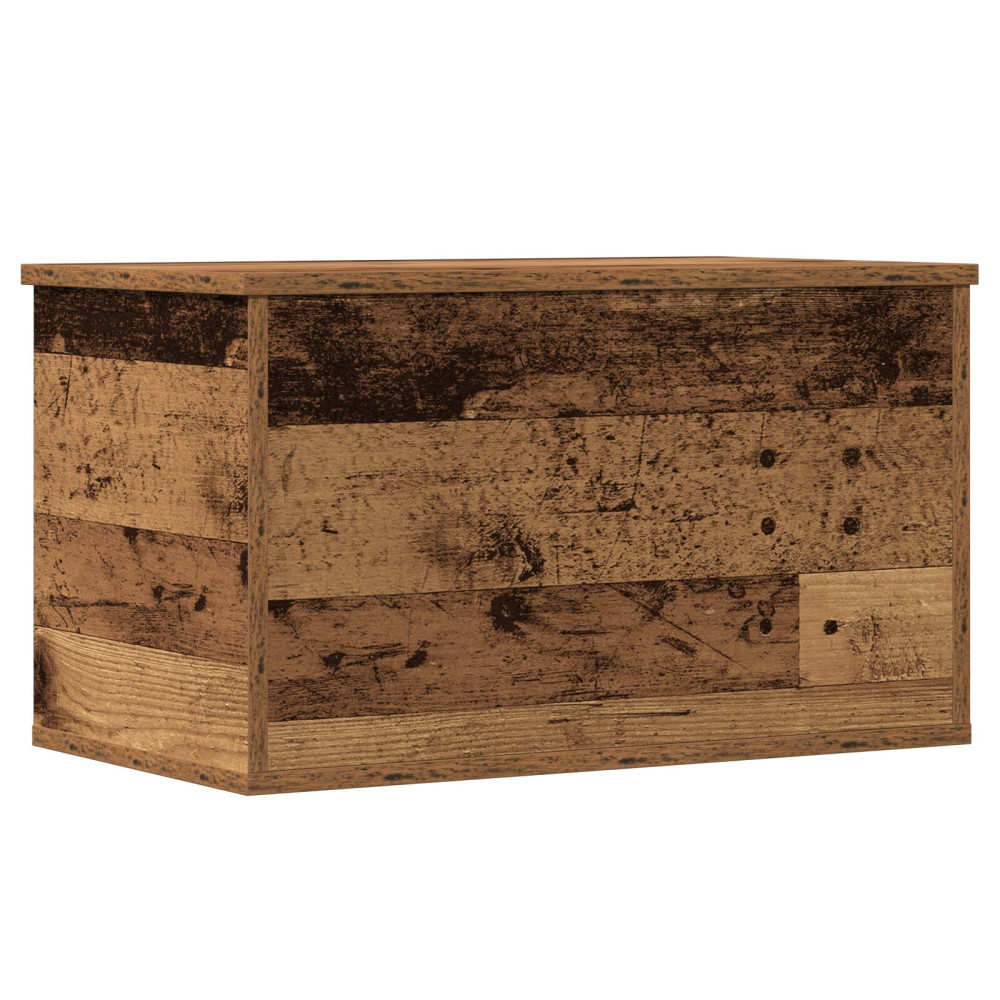 Produktbild för Förvaringslåda Gammalt trä 60 x 35 x 35 cm Konstruerat trä