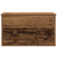 Produktbild för Förvaringslåda Gammalt trä 60 x 35 x 35 cm Konstruerat trä