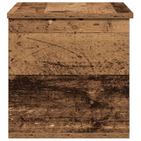 Produktbild för Förvaringslåda Gammalt trä 60 x 35 x 35 cm Konstruerat trä