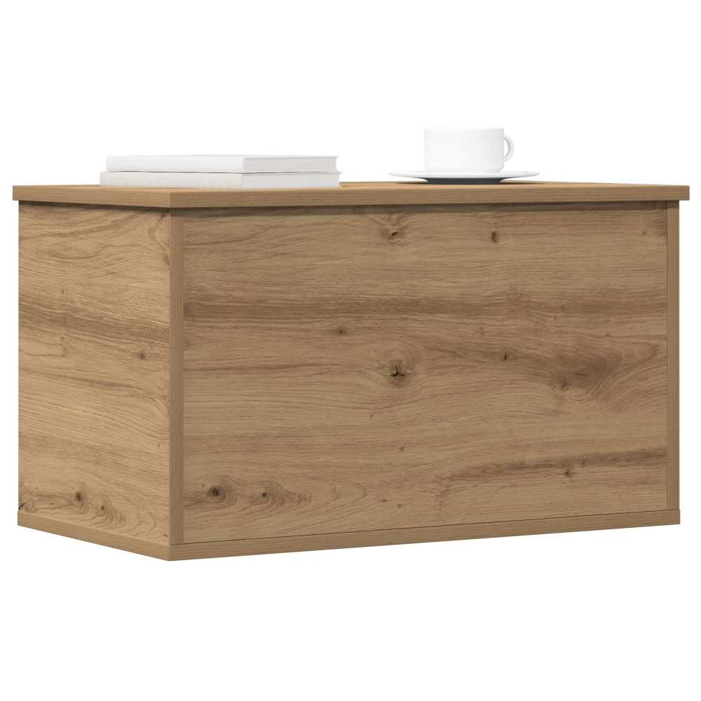 Produktbild för Förvaringslåda Artisan Ek 60 x 35 x 35 cm Konstruerat trä