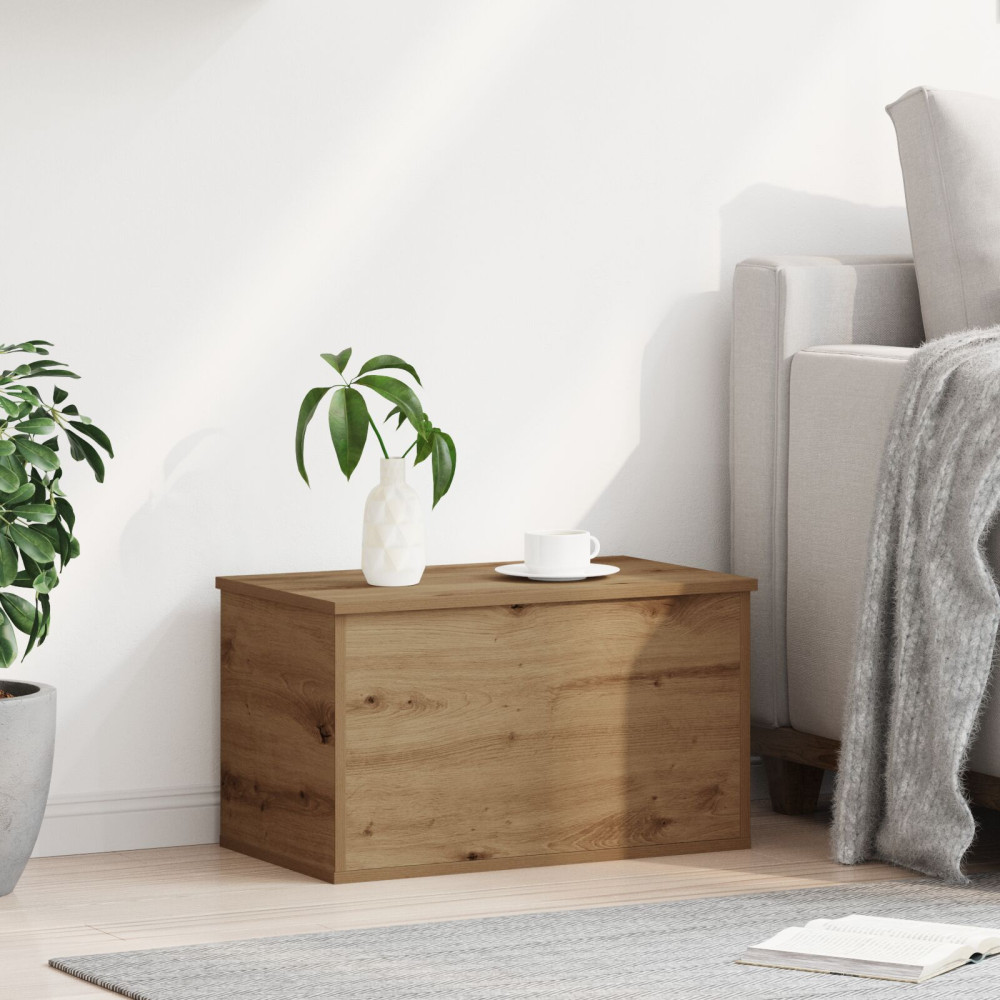 Produktbild för Förvaringslåda Artisan Ek 60 x 35 x 35 cm Konstruerat trä