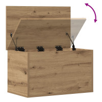 Produktbild för Förvaringslåda Artisan Ek 60 x 35 x 35 cm Konstruerat trä