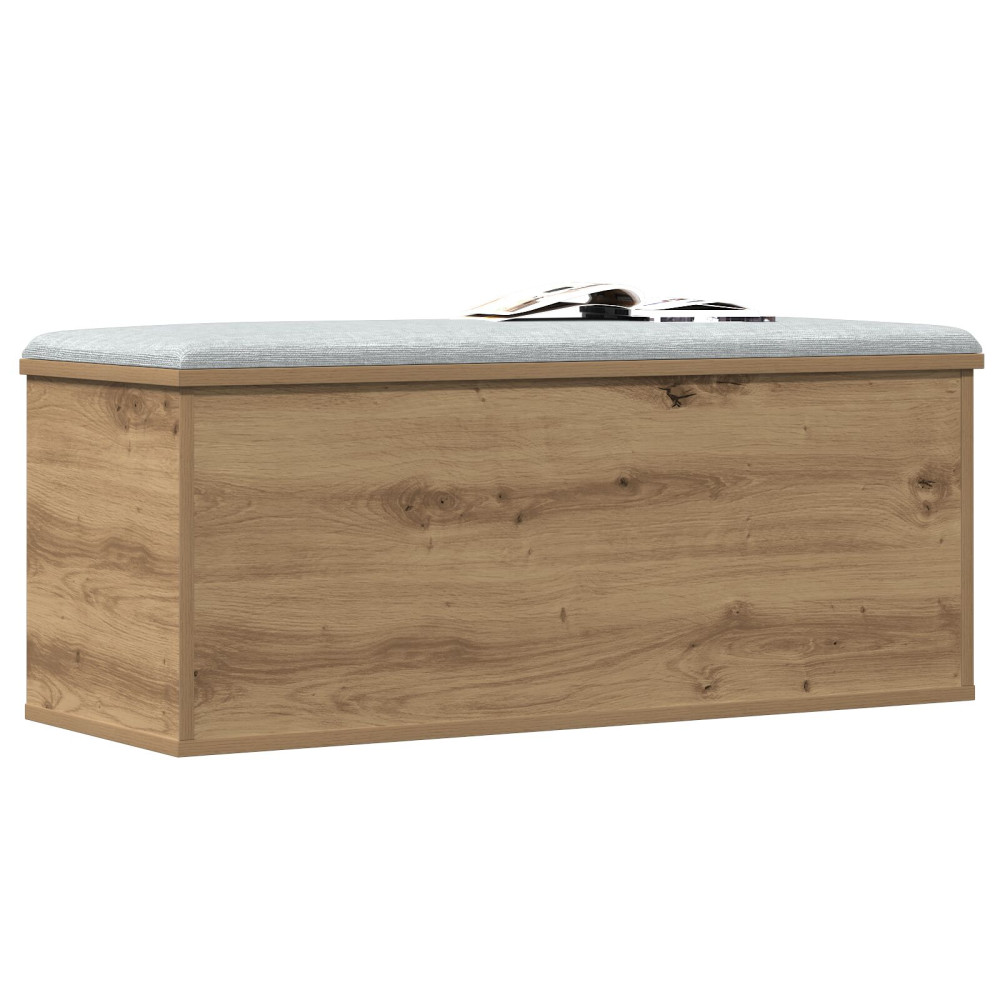 Produktbild för Förvaringslåda Artisan Ek 90 x 35 x 35 cm Konstruerat trä