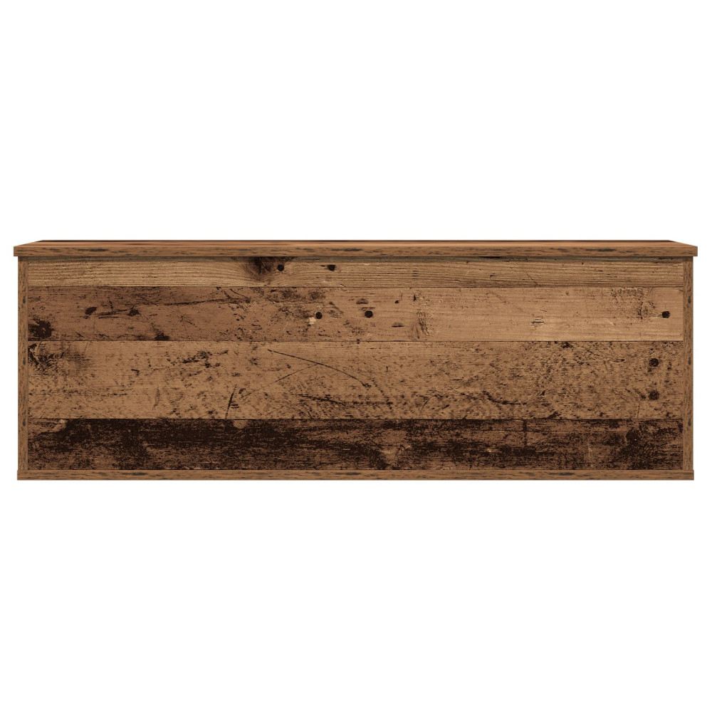 Produktbild för Förvaringslåda Gammalt trä 102 x 35 x 35 cm Konstruerat trä