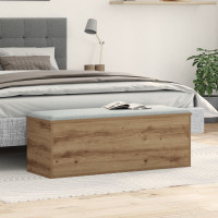 Produktbild för Förvaringslåda Artisan Ek 102 x 35 x 35 cm Konstruerat trä