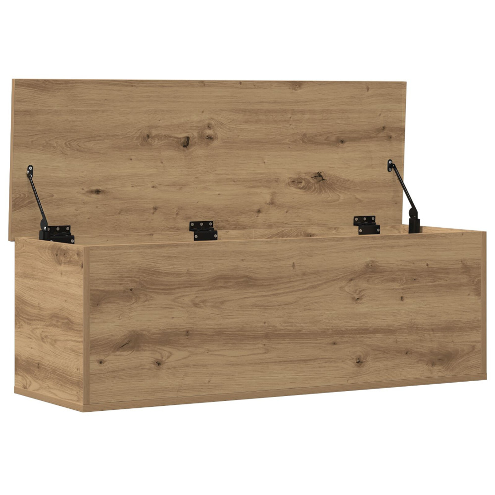 Produktbild för Förvaringslåda Artisan Ek 102 x 35 x 35 cm Konstruerat trä