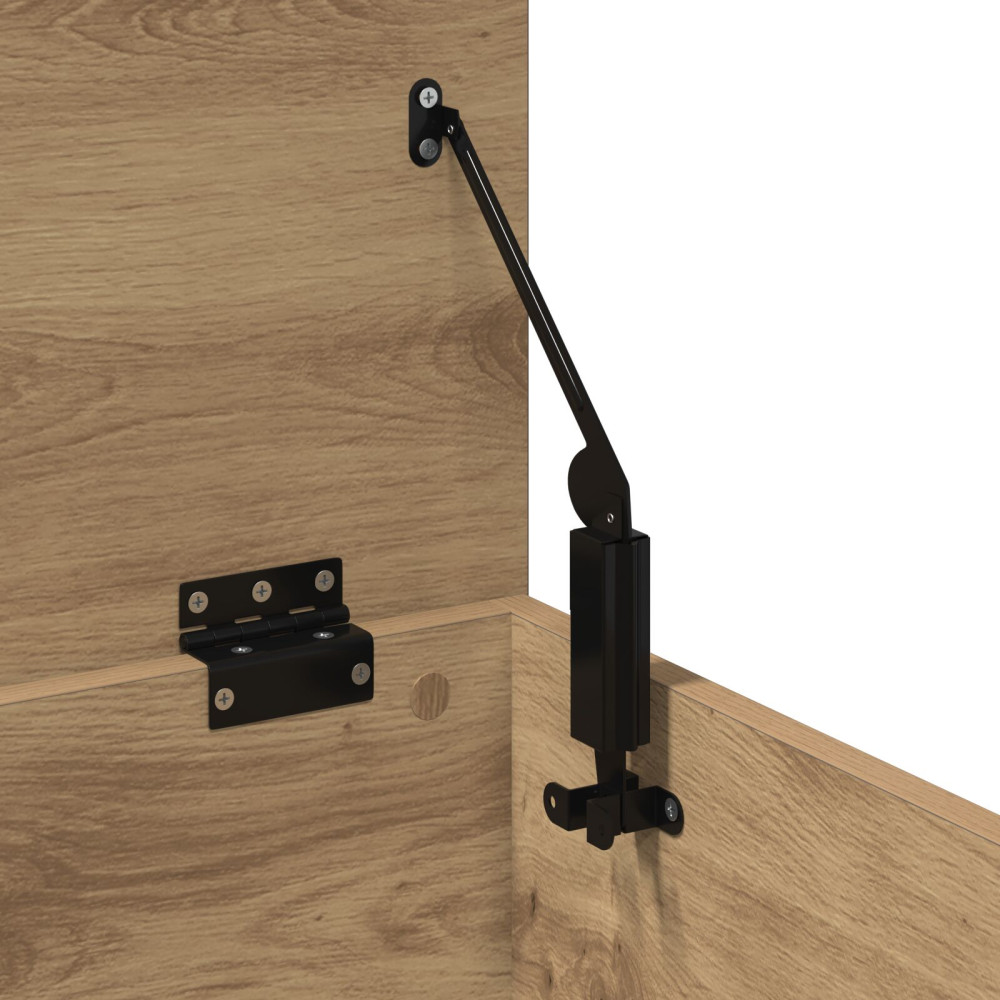 Produktbild för Förvaringslåda Artisan Ek 102 x 35 x 35 cm Konstruerat trä