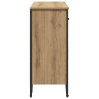 Produktbild för Sideboard med låda Artisan Ek 97 x 32,5 x 74,5 cm