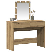 Produktbild för Smyckebord Artisan Ek 100 x 40 x 130 cm Konstruerat trä
