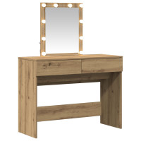 Produktbild för Smyckebord Artisan Ek 100 x 40 x 130 cm Konstruerat trä