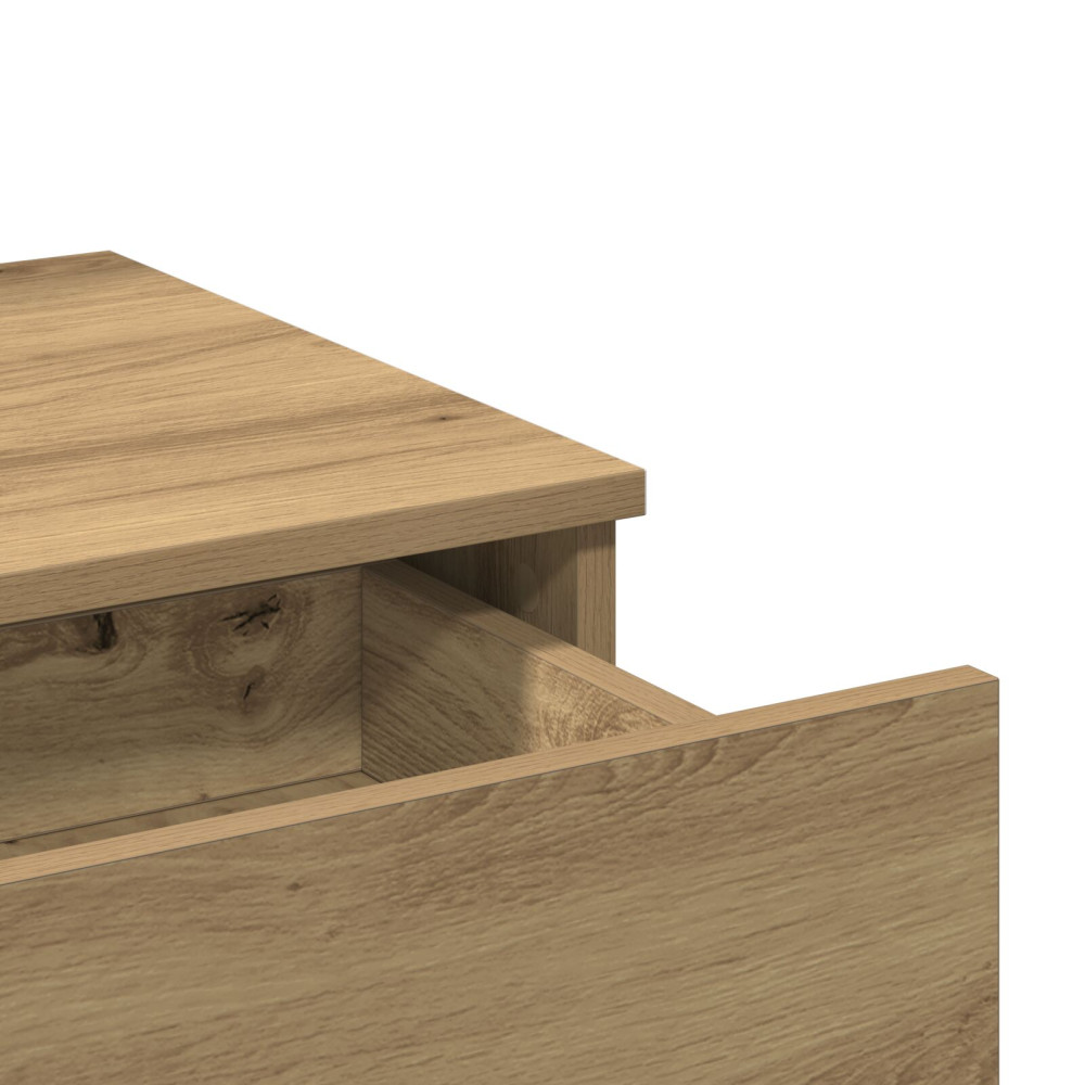 Produktbild för Smyckebord Artisan Ek 100 x 40 x 130 cm Konstruerat trä
