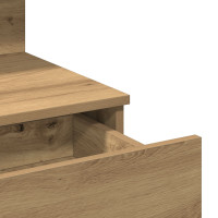 Produktbild för Smyckebord Artisan Ek 100 x 40 x 130 cm Konstruerat trä