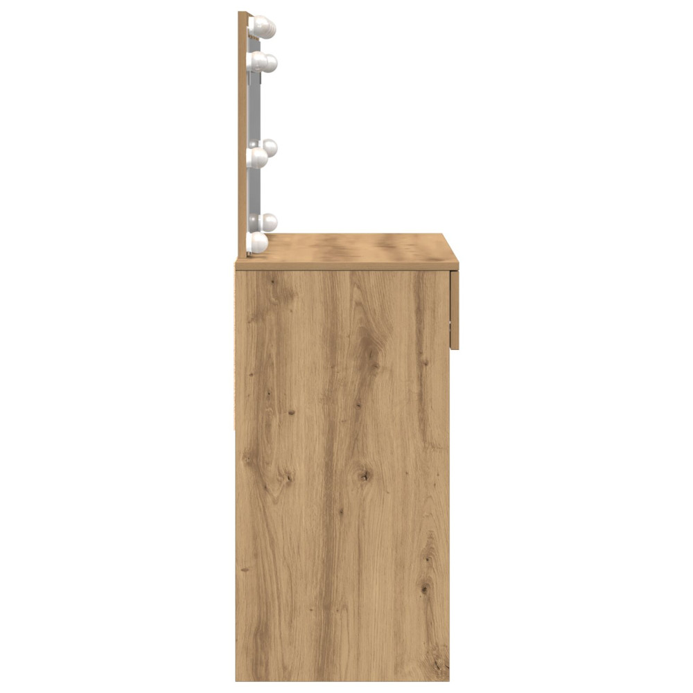 Produktbild för Smyckebord Artisan Ek 100 x 40 x 120 cm Konstruerat trä