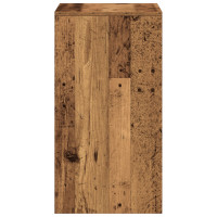 Produktbild för Sminkbord med låda Gammalt trä 60 x 40 x 75 cm Konstruerat trä