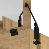 Produktbild för Sminkbord med låda artisan ek 60 x 40 x 75 cm Konstruerat trä