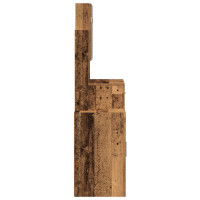 Produktbild för Smyckebord Gammalt trä 80 x 35 x 132 cm Konstruerat trä