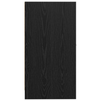 Produktbild för Apoteksskåp Svart ek 30 x 41 x 77,5 cm Konstruerat trä