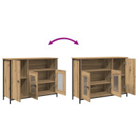 Produktbild för Sideboard Artisan Ek 100 x 35 x 75 cm