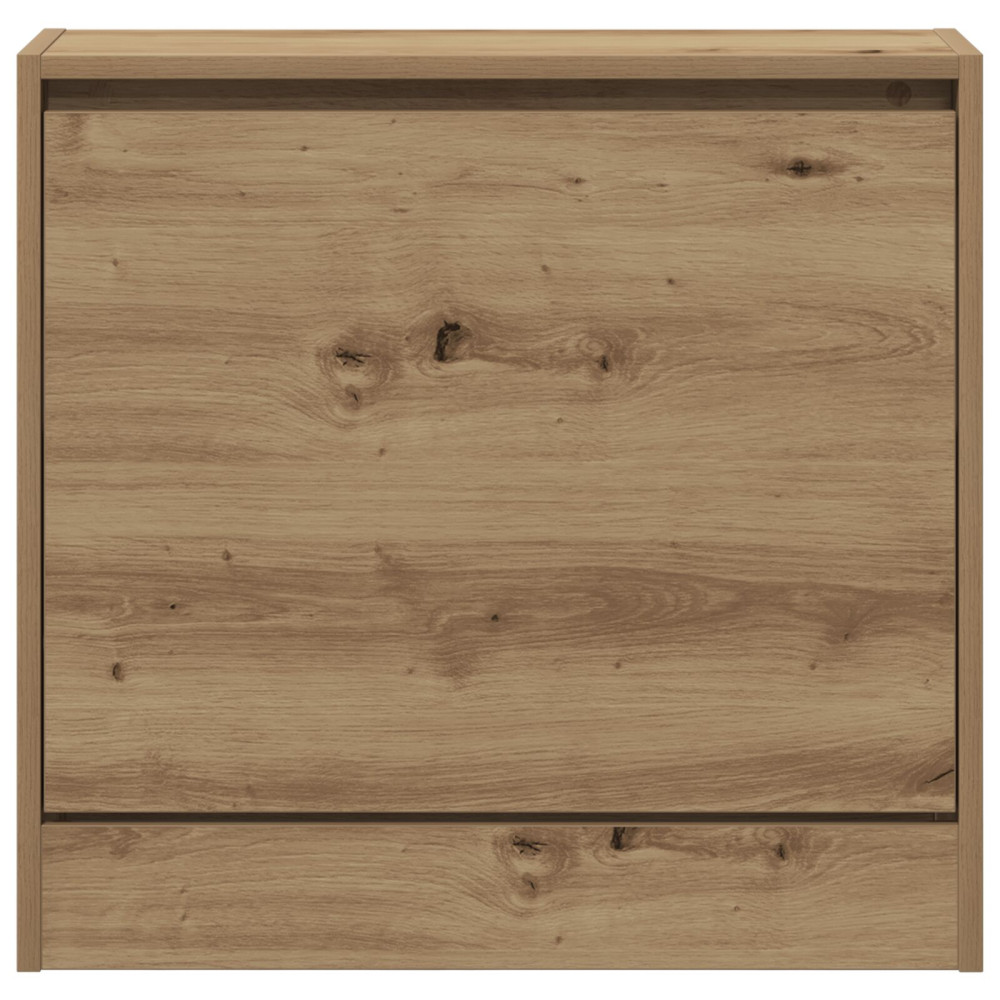 Produktbild för Skoskåp med hylla Artisan Ek 60 x 21 x 57 cm Konstruerat trä