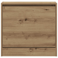 Produktbild för Skoskåp med hylla Artisan Ek 60 x 21 x 57 cm Konstruerat trä