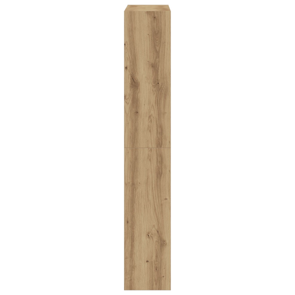 Produktbild för Skoskåp med hylla Artisan Ek 80 x 21 x 125,5 cm Konstruerat trä